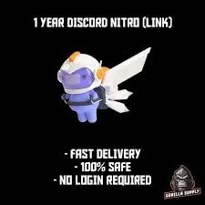 DISCORD NITRO  1 YEAR (LINK)