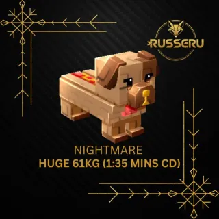 Huge 60Kg Hotdog Dashchund Nightmare