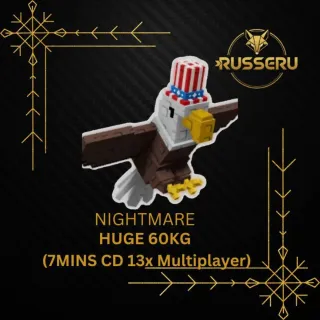 Huge 60Kg Bald Eagle Nightmare