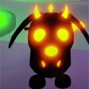 Neon Halloween dachshund