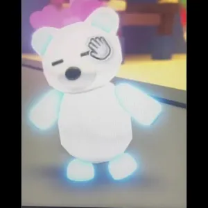 Neon Polar Bear