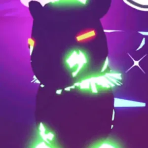 neon scarecrow horse