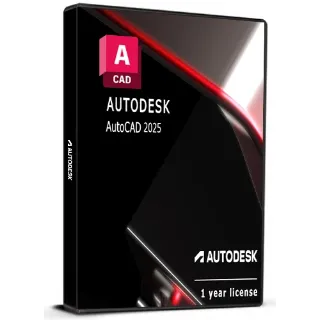 AUTODESK AUTOCAD 2025 OFFICIAL LICENSE 1 YEAR 2 DEVICE (PC-MAC)