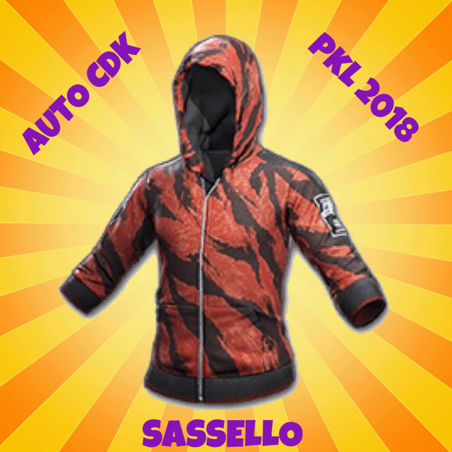 PUBG PKL HOODIE 2018 AUTO