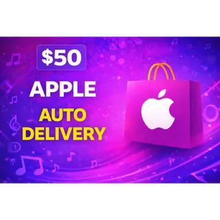 Apple / iTunes Gift Card $50 USD (USA) | Instant Delivery | Fast & Secure