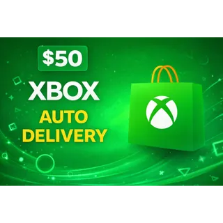 $50 Xbox Gift Card (USA) | Instant Auto Delivery | Fast & Secure
