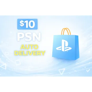 PSN $10 PLAYSTATION STORE GIFT CARD | AUTO DELIVERY | INSTANT | FAST SELLER