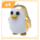 x4 Golden Penguin (SALE)