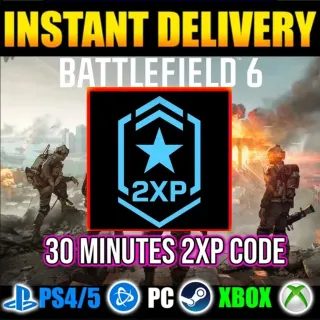 Battlefield 6 - 30 Min Double XP PC/PS5/Xbox Series X|S CD Key
