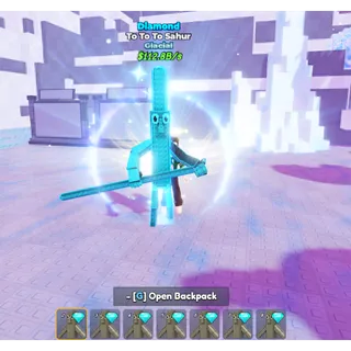 x7 MAXED Diamond to to to sahur 112.8b/s Without rebirth - Lucky block Rush