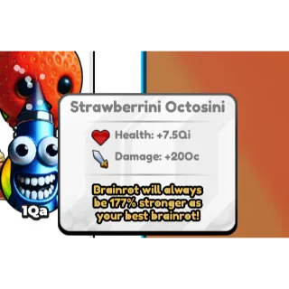 New strawberrini octosini secret