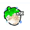 1k White strawberry - Increase Damage for 10minutes 