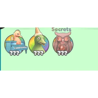 Pack of three new secret - Brainrot evolution