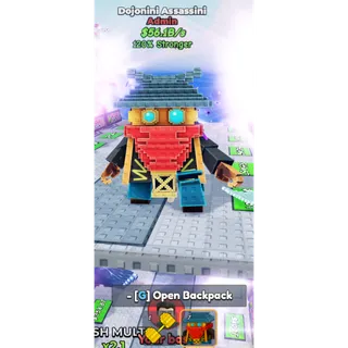 Dojo admin Brainrot - Be a lucky block