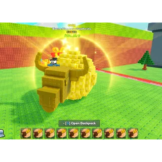 x10 MAXED OUT gold mutation Bisonte guippitere giuppitercito Brainrot - Be a lucky block