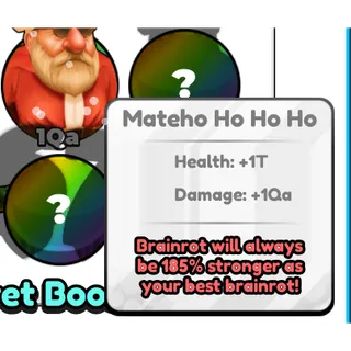 Mateho ho ho ho secret