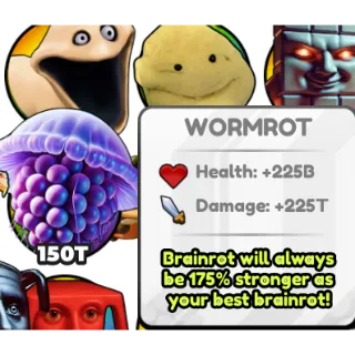 New  WORMOT tsunami mode secret brainrot evolution 