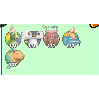 Pack of Five new secret - Brainrot evolution