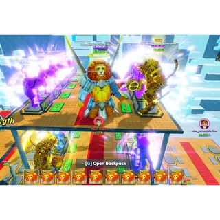 x10 Leonali mangolani paladinali 114.9b/s Without any rebirth - Lucky block Rush