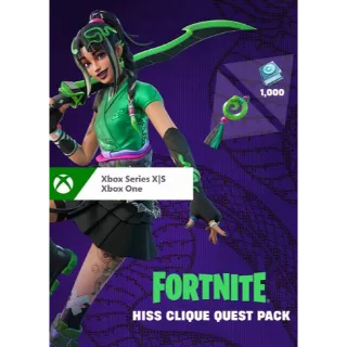 Fortnite - Hiss Clique Quest Pack