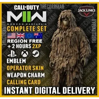 Jack Links "Ghillie" COMPLETE SET