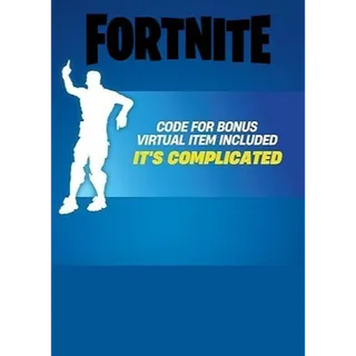 Fortnite - It's Complicated Emote