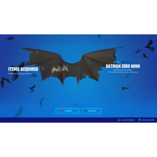 Code | Batman Zero Wing Glider