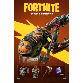 Fortnite -Scrap & Burn Pack + 1500VB