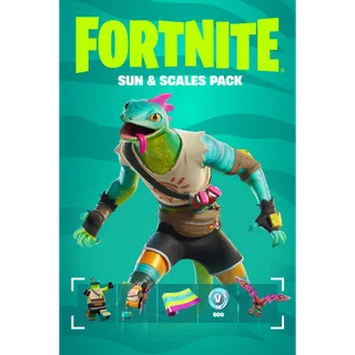 Fortnite - Sun & Scales Pack + 600VB