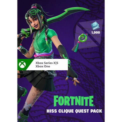 Fortnite - Hiss Clique Quest Pack - Game Items - Gameflip