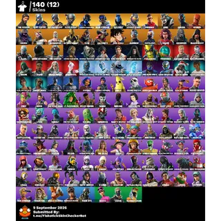 PC/XBOX/PSN]🔥LEVEL 4609 🔥140 RARE SKINS 🔥RENEGADE RAIDER🔥THE REAPER🔥BLUE SQUIRE🔥ROYALE KNIGHT🔥ELITE AGENT 🔥FULL ACCESS✅