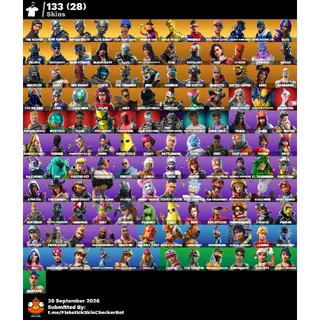 [PC/XBOX/PSN]🔥LEVEL 1653🔥133 RARE SKINS 🔥OG STW🔥THE REAPER🔥BLUE TEAM LEADER🔥GOLD MIDAS 🔥BLUE SQUIRE🔥ROYALE KNIGHT 🔥FULL ACCESS✅