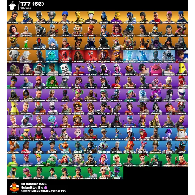 [PC/XBOX/PSN]🔥LEVEL 2725 🔥177 RARE SKINS🔥THE REAPER🔥BLUE TEAM LEADER🔥 ...