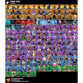 [PC/XBOX/PSN]🔥LEVEL 2129🔥188 RARE SKINS 🔥THE REAPER🔥BLUE TEAM LEADER🔥ELITE AGENT🔥BLUE SQUIRE🔥TRAILBLAZER 🔥FULL ACCESS✅