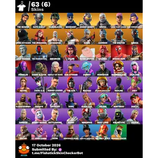 [PC/XBOX/PSN]🔥LEVEL 878🔥63 RARE SKINS🔥THE REAPER🔥TRAILBLAZER🔥HAVOC 🔥 SUB COMMANDER 🔥 ELITE AGENT 🔥 RAGNAROK 🔥 FULL ACCESS✅