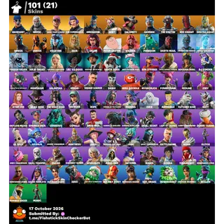 [PC/XBOX/PSN]🔥LEVEL 998🔥101 RARE SKINS 🔥RENEGADE RAIDER🔥OG STW🔥HAVOC🔥SUB COMMANDER🔥OMEGAROK🔥RED KNIGHT🔥FULL ACCESS✅