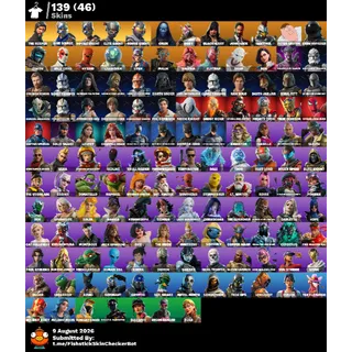 [PC/XBOX/PSN] 🔥 LEVEL 1089 🔥139 RARE SKINS 🔥THE REAPER 🔥 JOHN WICK 🔥 DRIFT 🔥BLUE SQUIRE 🔥ROYALE KNIGHT 🔥OMEN 💪 FULL ACCESS✅