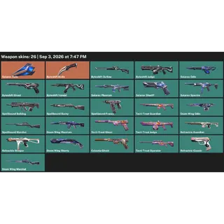 🔥 26 SKINS | BYTESHIFT KNIFE 🔪 | SOLAREX ODIN + PHANTOM 🔥 | 35+ BUDDIES 🧸 | GOLD 1 | LVL 67 | EU 🎮 | 2 KNIVES | FULL ACCESS✅