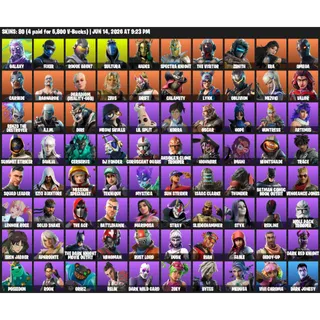 [PC/XBOX/PSN] 🔥 LEVEL 855 🔥 80 RARE SKINS 🔥GALAXY 💙 BATMAN COMIC BOOK 💀 SOLID SNAKE 🛡️ EZIO AUDITORE ⚔️ OMEGA 💪 FULL ACCESS✅