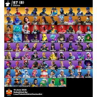 [PC/XBOX/PSN] 🔥 87 SKINS 🔥 OG STW 🔥 BLUE TEAM LEADER 🔥 BLUE STRIKER 🔥 POINT PATROLLER 🔥 CLOUD STRIKER 🔥 FULL ACCESS ✅