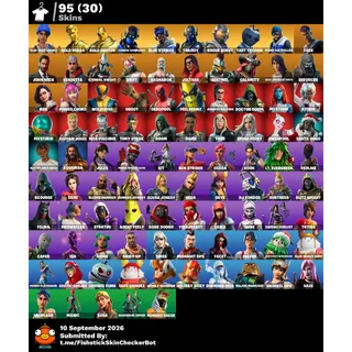 [PC/XBOX/PSN]💙LEVEL 3347💙95 RARE SKINS💙GOLD MIDAS💙GOLD BRUTUS💙BLUE TEAM LEADER💙TART TYCOON💙FULL  ACCESS✅