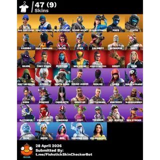 🎮[PC/XBOX/PSN] LVL 713 | 47 Skins | Blue Team Leader + Rogue Agent + Dark Vanguard | 27 Exclusives | FULL ACCESS 🔐
