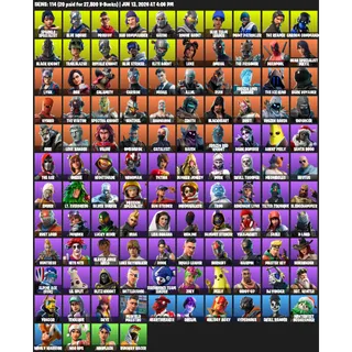 [PC/XBOX/PSN] 🔥 114 OG SKINS ⚔️ BLACK KNIGHT | SPARKLE SPECIALIST |THE REAPER |🛡️ BLUE SQUIRE | ⚔️ ROYALE KNIGHT | FULL ACCESS✅