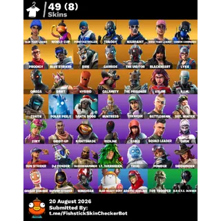 [PC/XBOX/PSN] 💙LEVEL 1190 💙49 RARE SKINS 💙BLUE TEAM LEADER 💙WORLD CUP 💙CARBON COMMANDO 💙POINT PATROLLER 💙DIRE 💙 FULL ACCESS✅