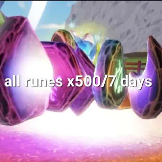 Mine A Mountain Runes 7d