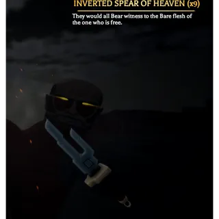 AOTR INVERTED SPEAR OF HEAVEN
