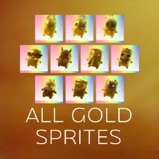 ALL GOLD SPRITES