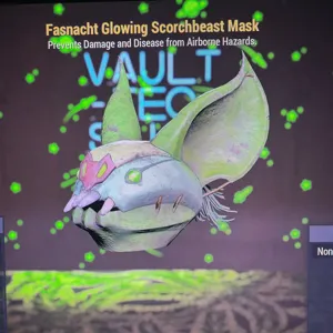 GLOWING SCORCH MASK