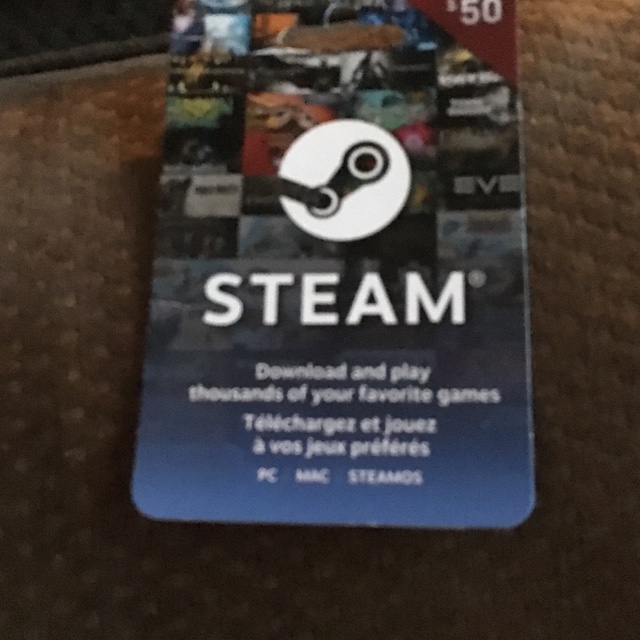 Steam 50 gift card unscratched Steam Gift Cards Gameflip