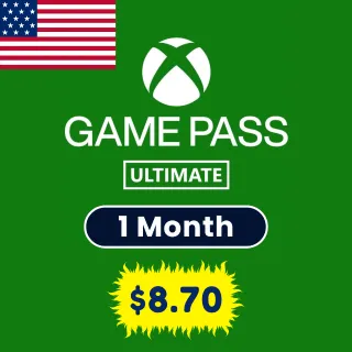 XBOX GAME PASS ULTIMATE 1 MONTH